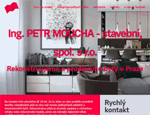 Tablet Screenshot of petrmoucha.cz